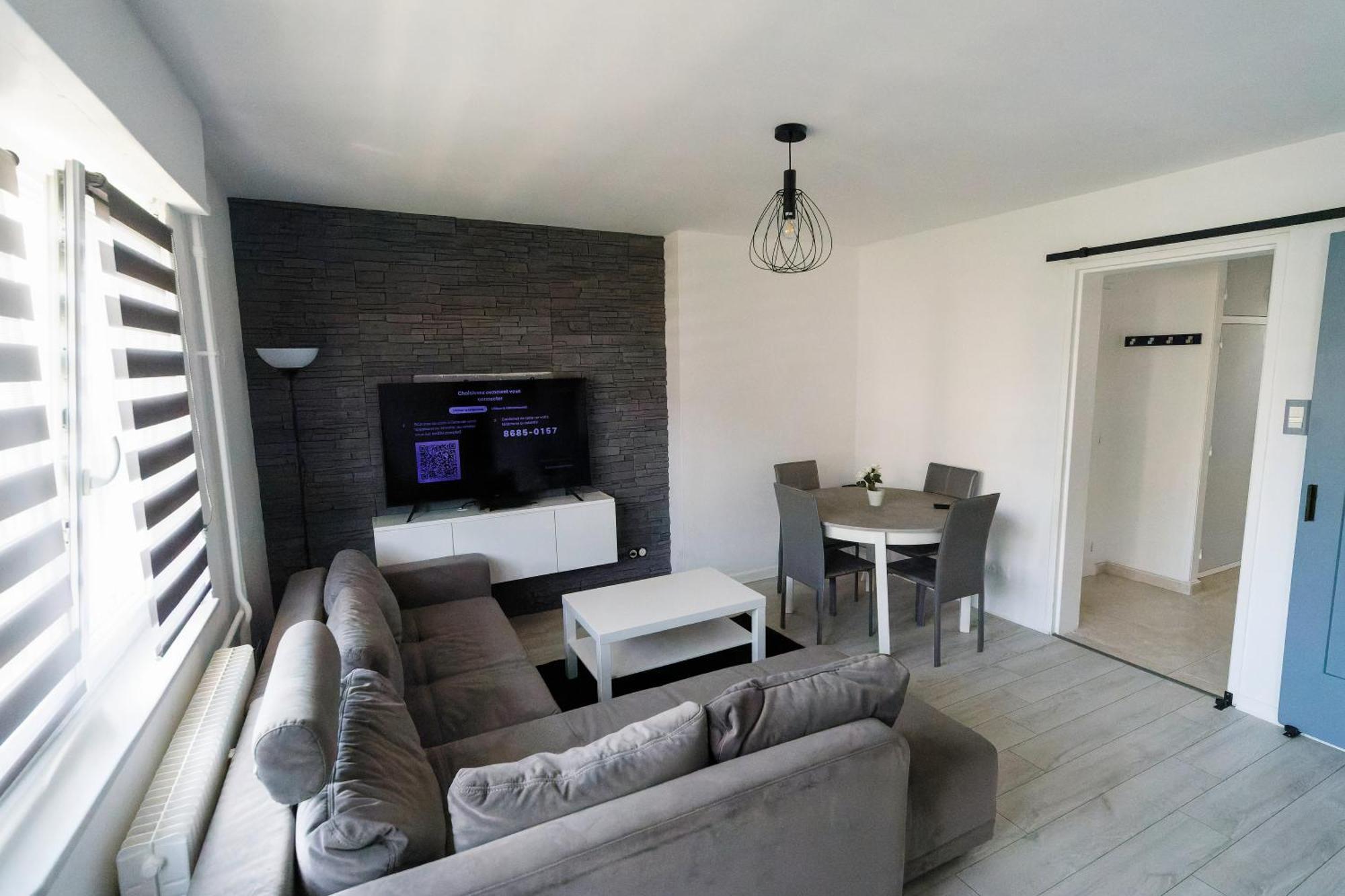 Agreable Et Spacieux Appartement Lumineux T4 Alsace Riedisheim Exterior foto